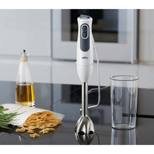Minipimer MQ3135WH SAUCE BrancoCinza Carvão com Braço da Braun