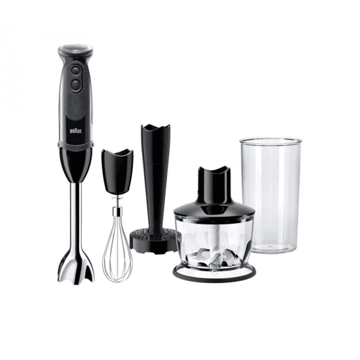 Minipimer Arm Blender MQ5237BK da Braun cor pretocinza. 21 velocidades. 1000W Minipimer Arm Blender MQ5237BK da Braun cor pretocinza. 21 velocidades. 1000W