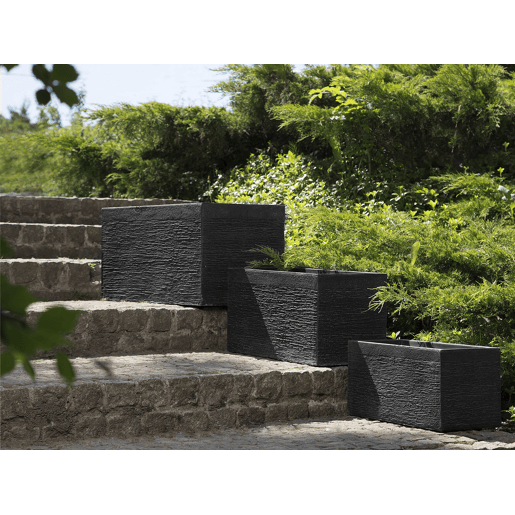 Vaso MYRA 80 cm Preto Vaso MYRA 80 cm Preto