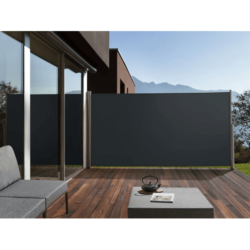 Toldo lateral DORIO 305 cm 160 cm Cinzento grafite
