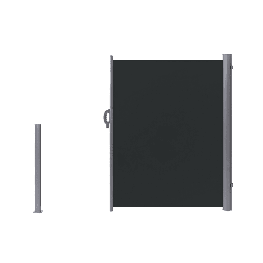 Toldo lateral DORIO 305 cm 160 cm Cinzento grafite