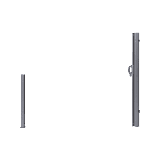 Toldo lateral DORIO 305 cm 160 cm Cinzento grafite