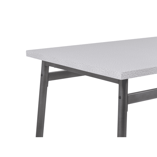 Conjunto de refeição VELDEN Cinzento claro 4 lugares