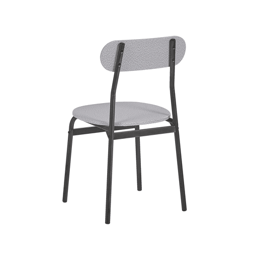 Conjunto de refeição VELDEN Cinzento claro 4 lugares