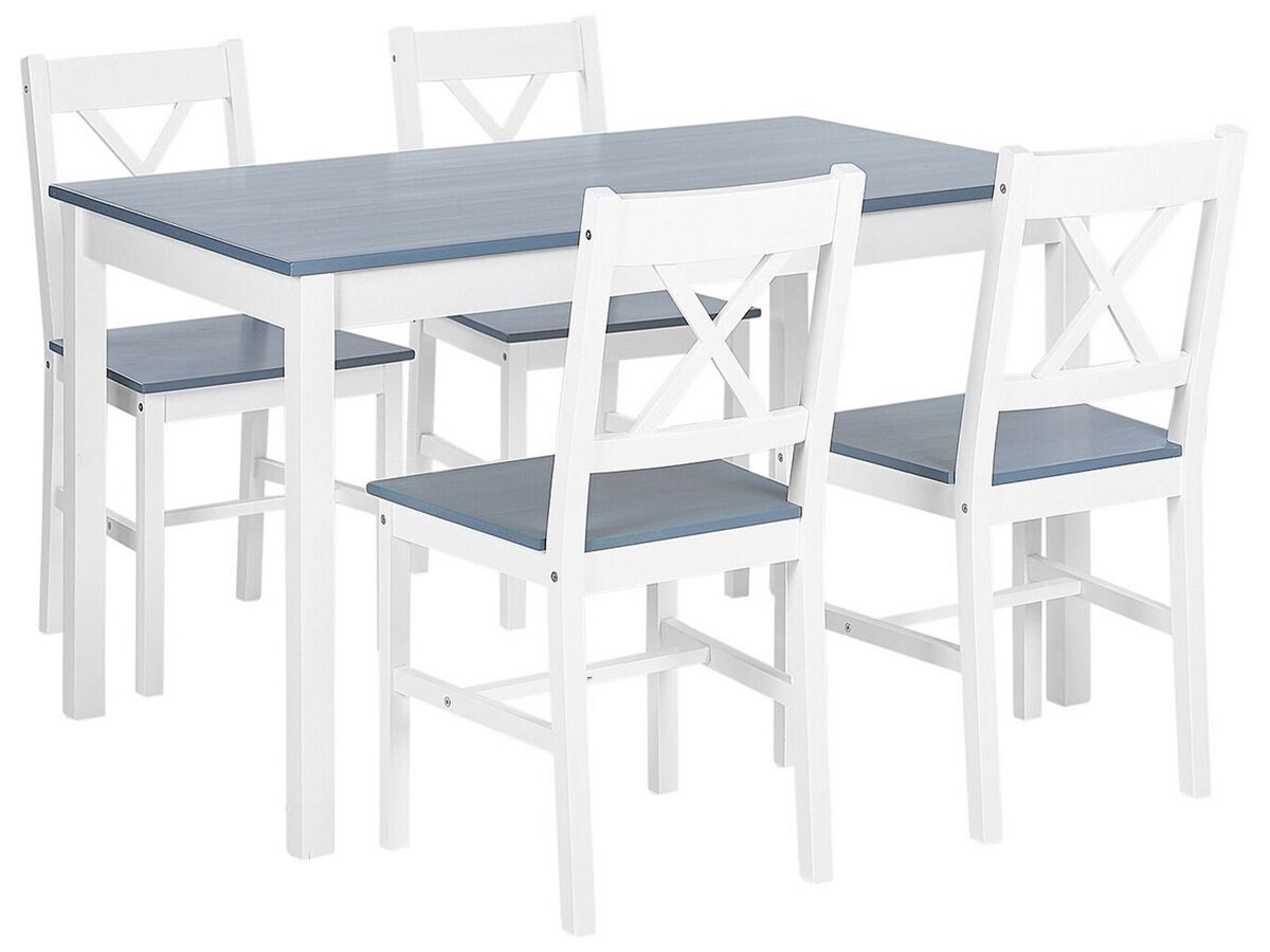 Beliani Conjunto de comedor MOANA