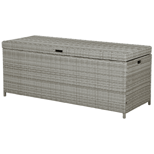 Caixa de arrumação MODENA 158 cm 63 cm Cinzento