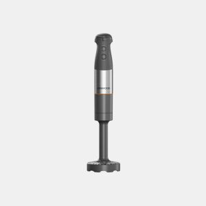 Minipimer Arm Blender HBM60.307GY Pé mais longo. Tampa XL. Pega ergonómica. 1.000 W. Cor prateada