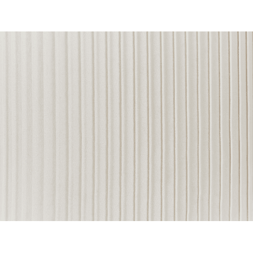 Conjunto de 2 tamboretes com arrumação CAMDENTON Veludo Branco creme 3631 cm 3631 cm 4438 cm