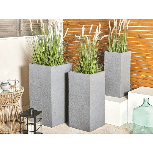Vaso DION 33 cm Cinzento
