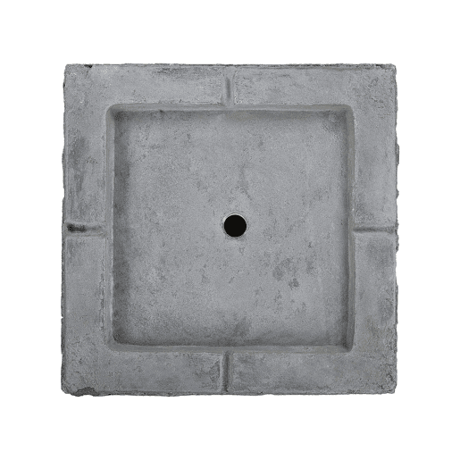 Vaso DION 33 cm Cinzento