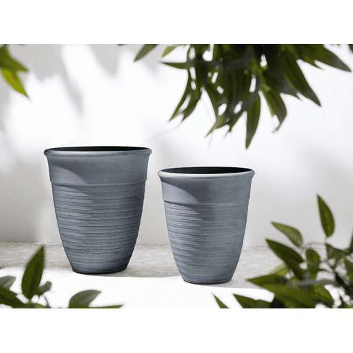 Vaso KATALIMA 43 cm Cinzento
