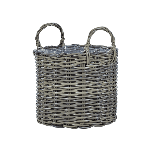 Conjunto de 3 vasos para plantas NIKITI 293540 cm Taupe