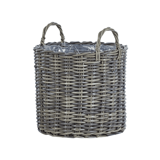 Conjunto de 3 vasos para plantas NIKITI 293540 cm Taupe