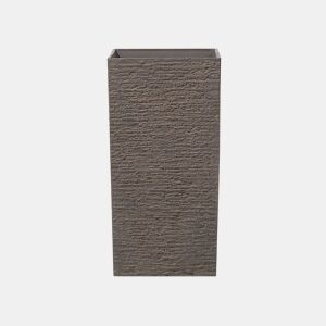 Vaso GAZA 35 cm Castanho escuro