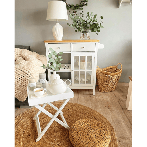 Pufe WAHOO Creme 40 cm 40 cm 10 cm