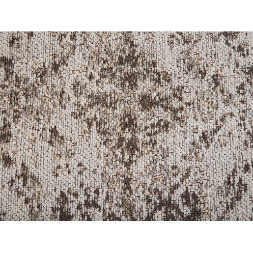 Pufe MEERUT Algodão Taupe 40 cm 40 cm 40 cm
