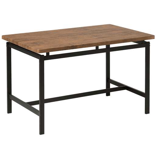 Conjunto de refeição ARLINGTON Castanho escuro 4 lugares