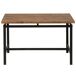 Beliani Conjunto de comedor ARLINGTON Beliani Conjunto de comedor ARLINGTON Negro