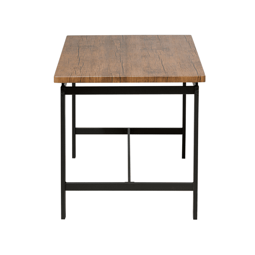 Conjunto de refeição ARLINGTON Castanho escuro 4 lugares