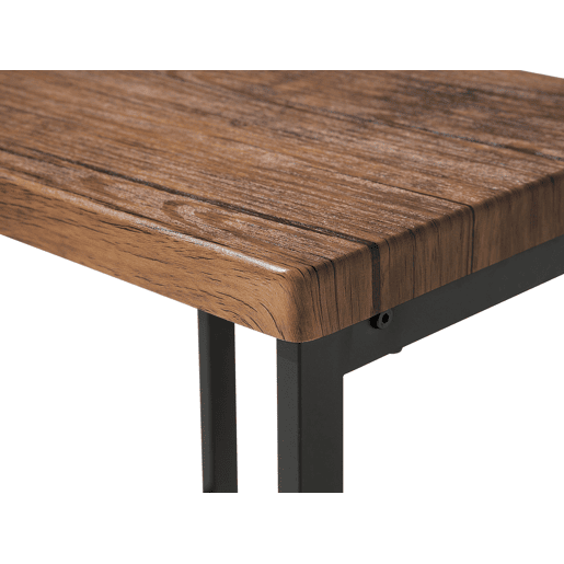 Conjunto de refeição ARLINGTON Castanho escuro 4 lugares