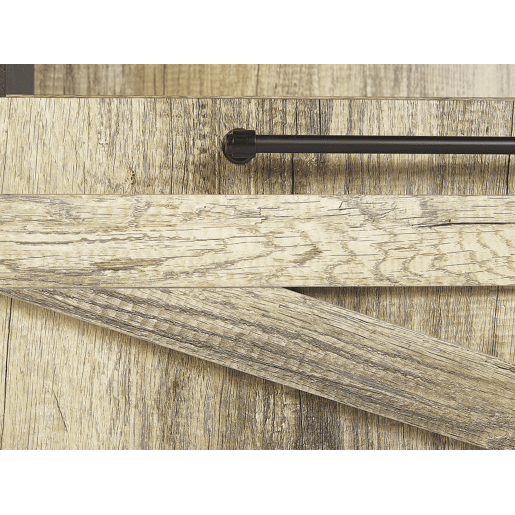 Estante com 4 prateleiras SALTER 163 cm CastanhoPreto Estante com 4 prateleiras SALTER 163 cm CastanhoPreto