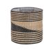 Beliani Conjunto de 3 macetas RATTAIL Beliani Conjunto de 3 macetas RATTAIL Natural
