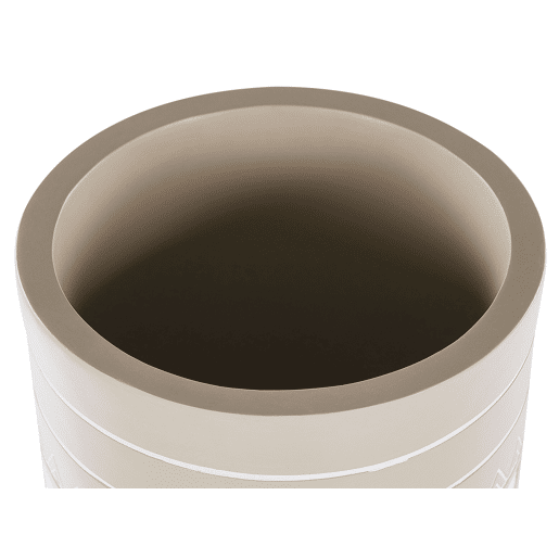 Vaso alto para plantas MILINA 30 cm Creme