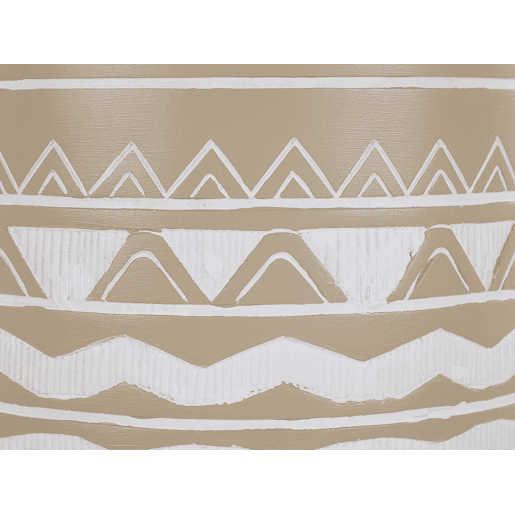 Vaso alto para plantas MILINA 30 cm Creme