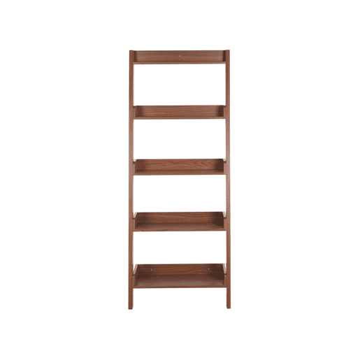 Estante com 5 prateleiras MOBILE TRIO 167 cm Castanho escuro