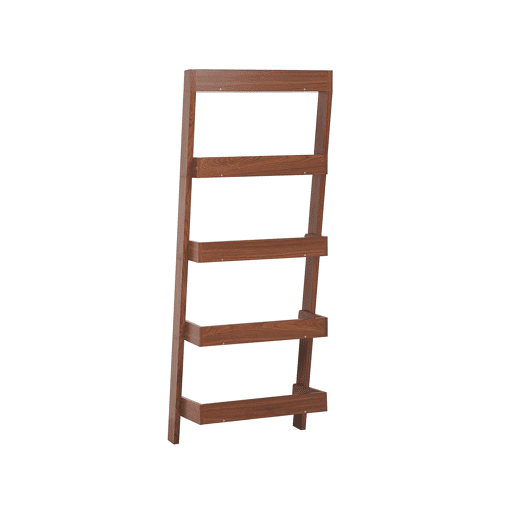 Estante com 5 prateleiras MOBILE TRIO 167 cm Castanho escuro