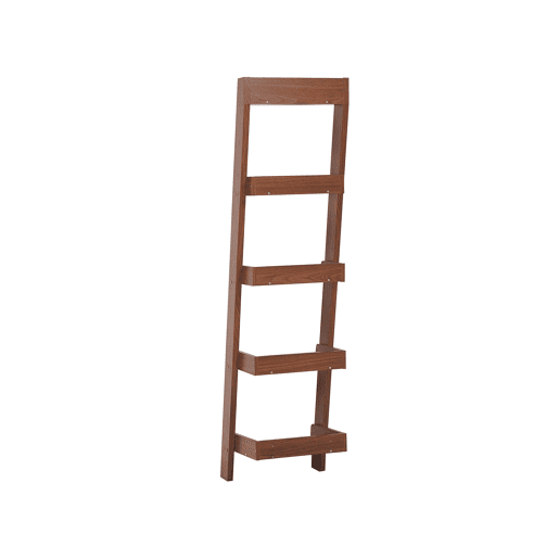 Estante com 5 prateleiras MOBILE DUO 169 cm Castanho escuro