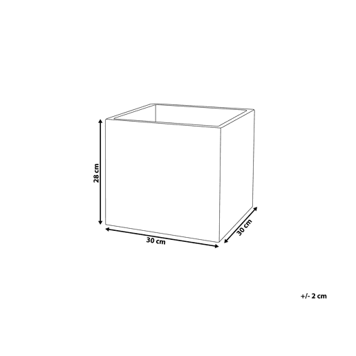 Vaso PAROS 30 cm Branco Vaso PAROS 30 cm Branco