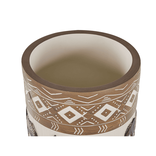 Vaso alto para plantas ACHILIO 30 cm Castanho escuro
