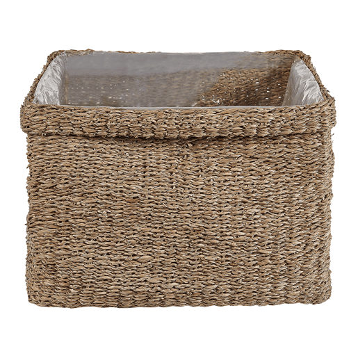 Conjunto de 3 vasos para plantas RIVULINE Alga 232730 cm Natural