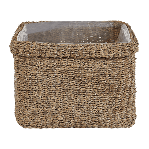 Conjunto de 3 vasos para plantas RIVULINE Alga 232730 cm Natural