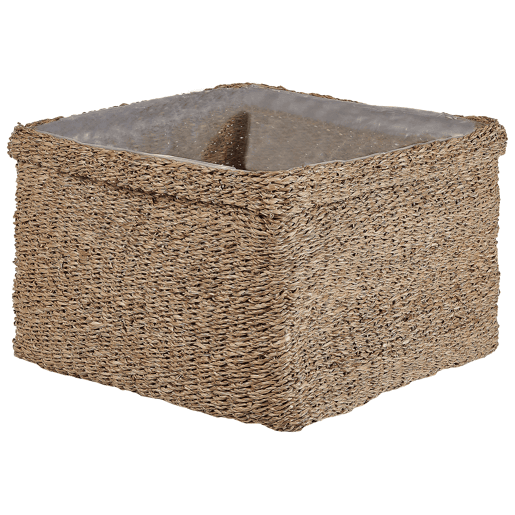 Conjunto de 3 vasos para plantas RIVULINE Alga 232730 cm Natural