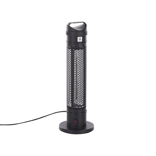 Aquecedor halogéneo independente para exterior KRAKATOA 1000 W Preto