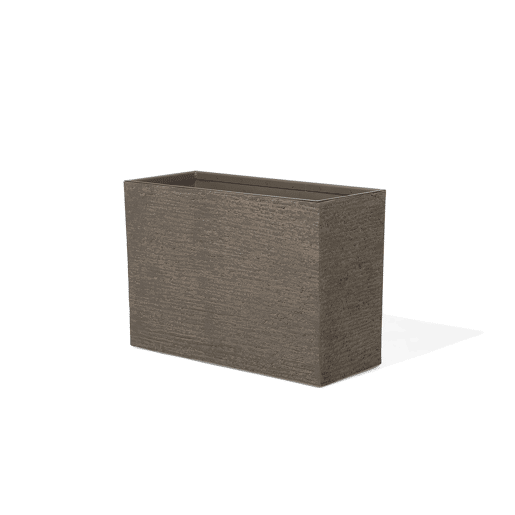 Vaso EDESSA 80 cm Castanho escuro