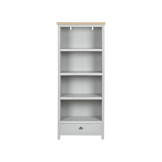 Estante com 4 prateleiras CLIO 180 cm Cinzento claro