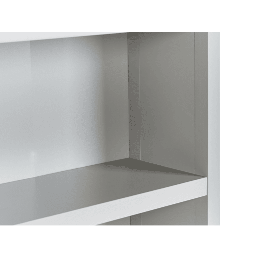 Estante com 4 prateleiras CLIO 180 cm Cinzento claro
