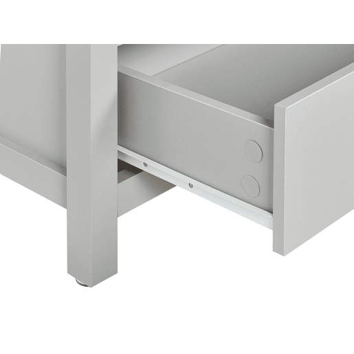 Estante com 4 prateleiras CLIO 180 cm Cinzento claro