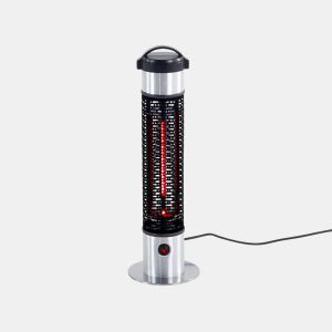 Aquecedor halogéneo independente para exterior VEZUVIO 800 W Preto
