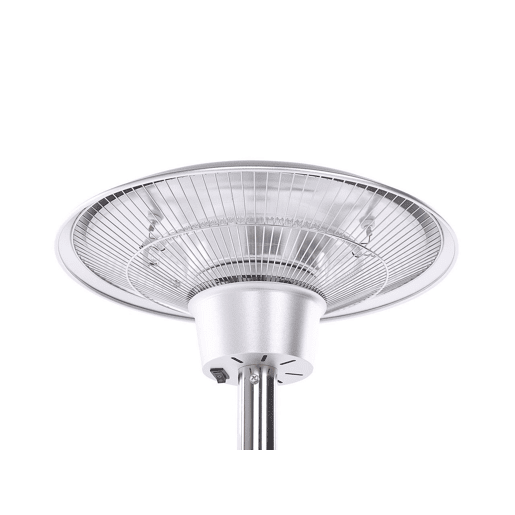 Aquecedor halogéneo independente para exterior ASKJA 1500 W Prateado