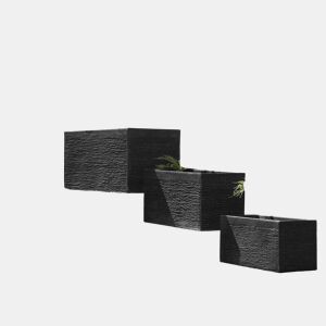 Vaso MYRA 60 cm Preto