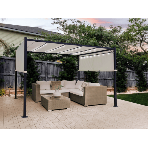 Beliani Pérgola de jardim PARGA