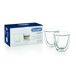 Juego De 2 Vasos Para Cappuccino Juego De 2 Vasos Para Cappuccino Transparente
