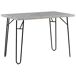 Beliani Conjunto de comedor KEMPTON Beliani Conjunto de comedor KEMPTON Gris Claro