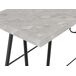 Beliani Conjunto de comedor KEMPTON Beliani Conjunto de comedor KEMPTON Gris Claro