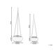 Beliani Conjunto de 2 macetas REMORA Beliani Conjunto de 2 macetas REMORA Natural