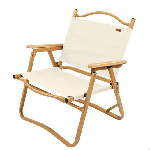 Cadeira dobrável low glamping com bolso Aktive